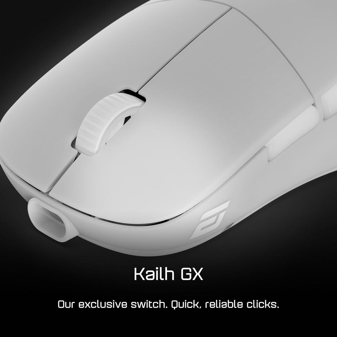 ENDGAME GEAR XM2w 4k Wireless Gaming Maus, kabellos - White Frost