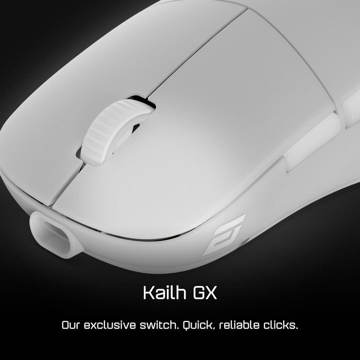ENDGAME GEAR XM2w 4k Wireless Gaming Maus, kabellos - White Frost