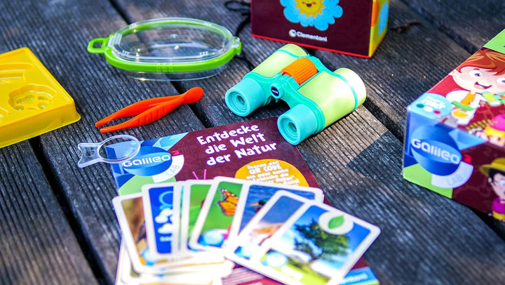 Clementoni Galileo Lab – Entdecke die Welt der Natur, spannender Koffer zum Erkunden der heimischen