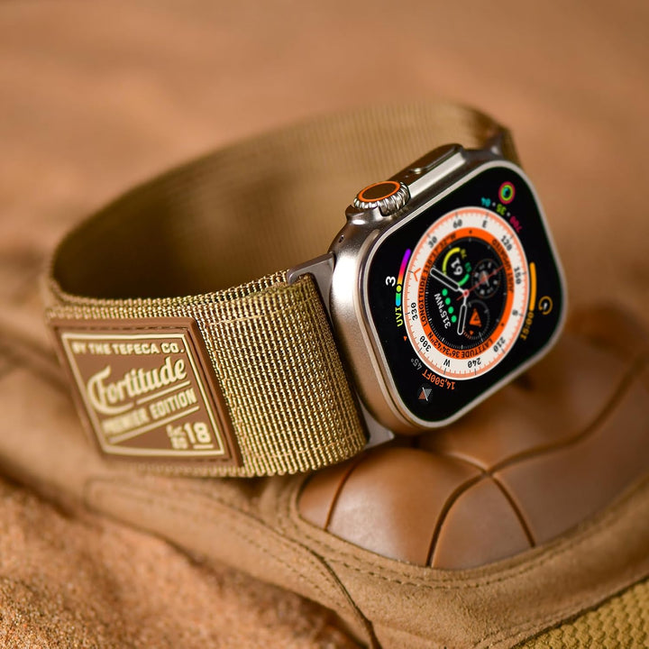 Tefeca Fortitude Serie Ultrawide Armband Kompatibel mit Apple Watch Ultra/Ultra2 Serie 9/8/SE2/7/6/S