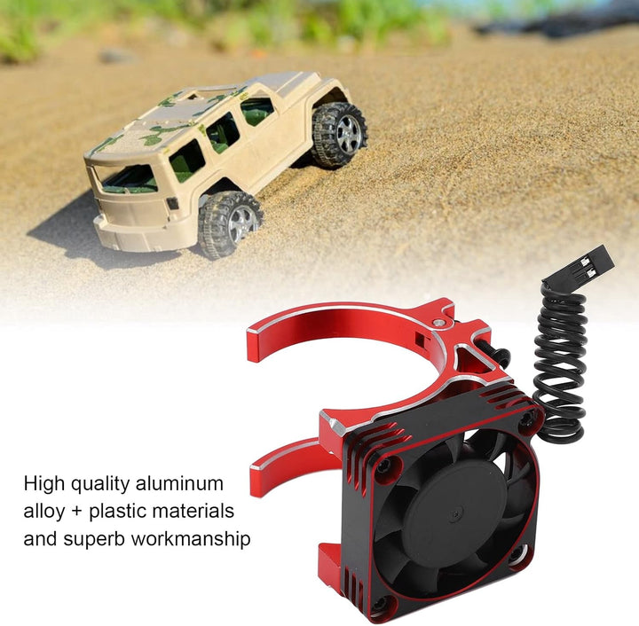VGEBY RC-Lüfter 40 Mm Metalllüftermotor Lüfter mit Halterung für Ferngesteuertes Modellauto Motor mi