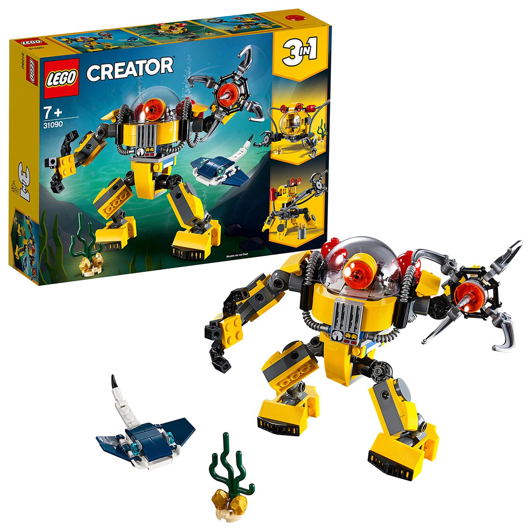 LEGO 31090 LEGO Creator Unterwasser-Roboter Baukasten, Baukasten
