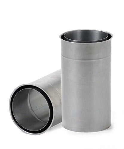 FIREFIX R150/WDV Wandfutter, doppelt, passend für 2 mm starke Ofenrohre/Rauchrohre in 150 mm Durchme