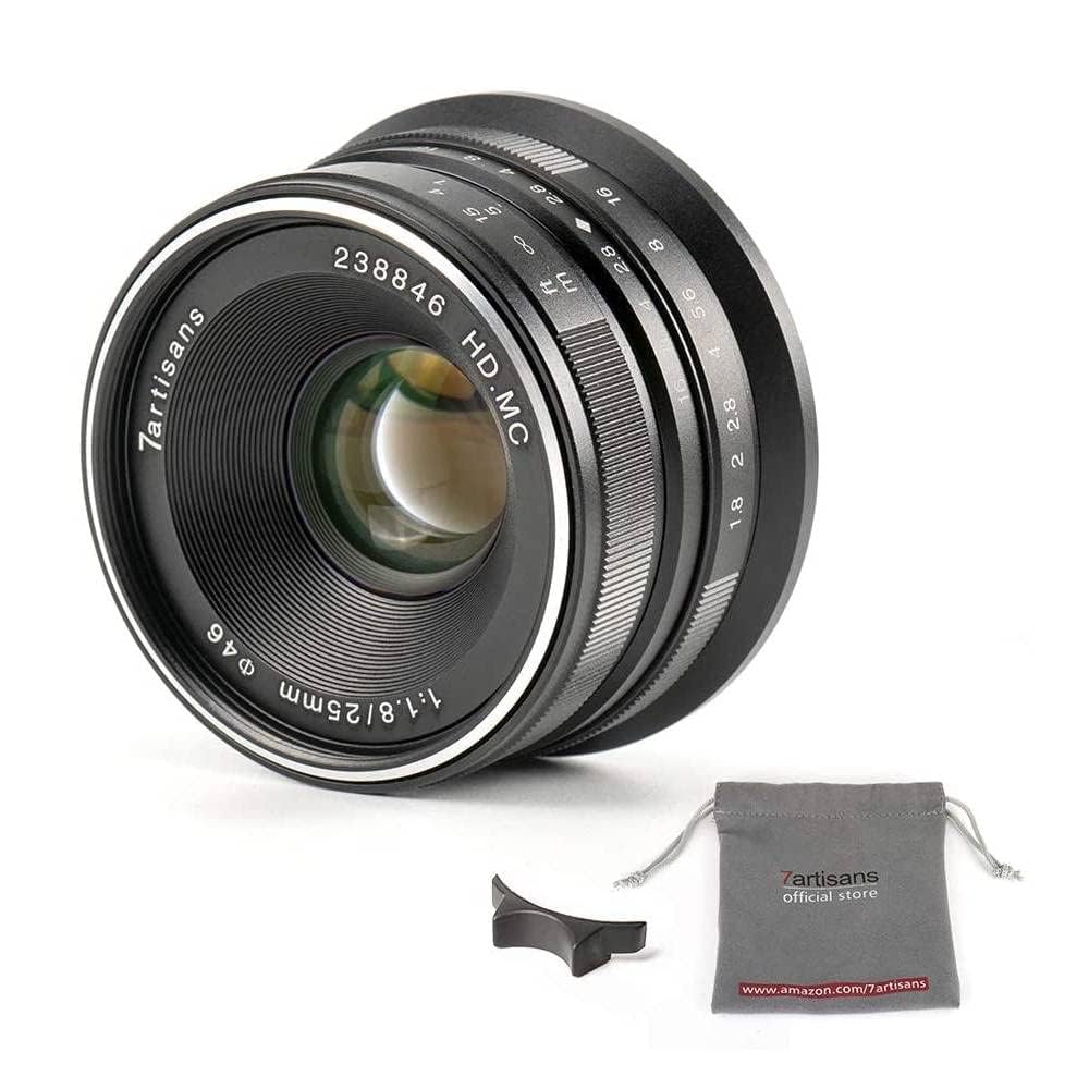 7artisans 25 mm F1.8 APS-C Weitwinkel-Objektiv für Nikon Z-Mount Kompaktkameras spiegellose Kameras