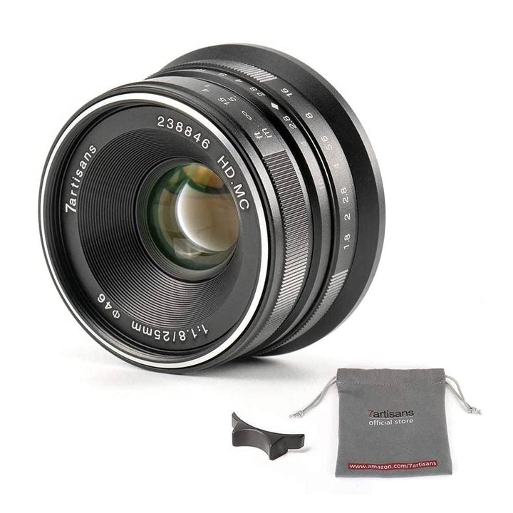 7artisans 25 mm F1.8 APS-C Weitwinkel-Objektiv für Nikon Z-Mount Kompaktkameras spiegellose Kameras