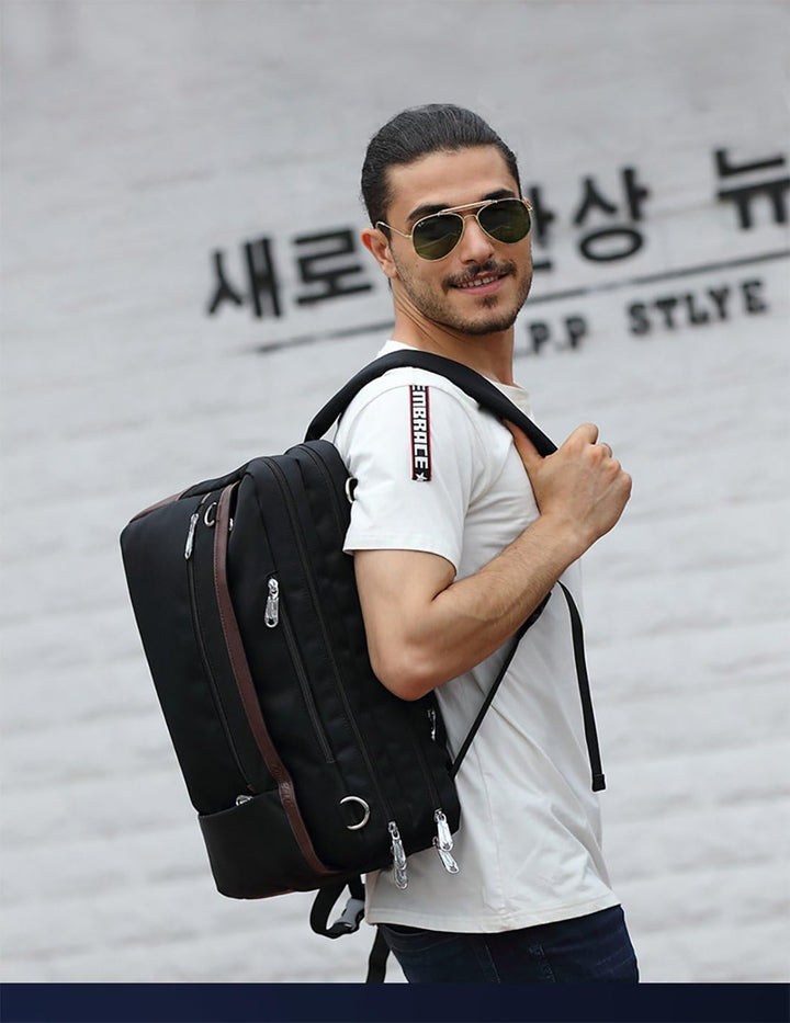FANDARE Mode Rucksack 3 In 1 Crossbody Tasche 15.6 Zoll Laptop Rucksack Geschäft Tasche Reise Handta
