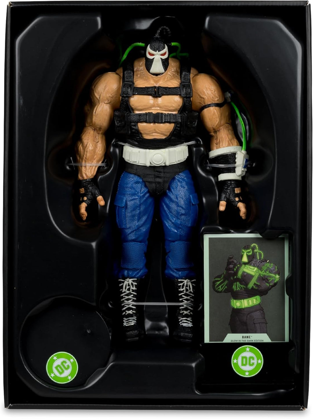 DC Multiverse Mega Action Figure Bane (Glow in The Dark) (Gold Label) 25 cm