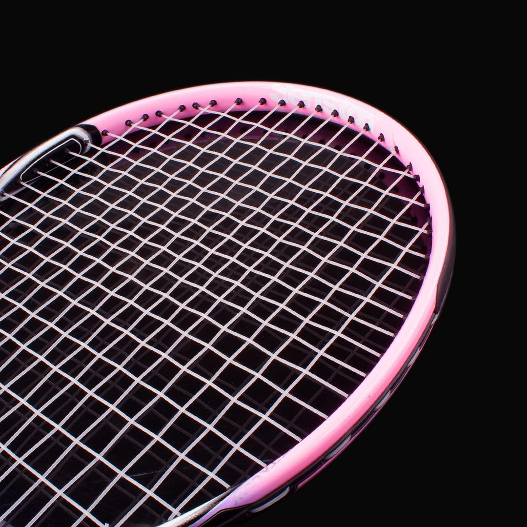 Senston Tennisschläger 19/23/25 One-Piece-Design Tennis Schläger mit Tennistasche,Overgrip,Vibration