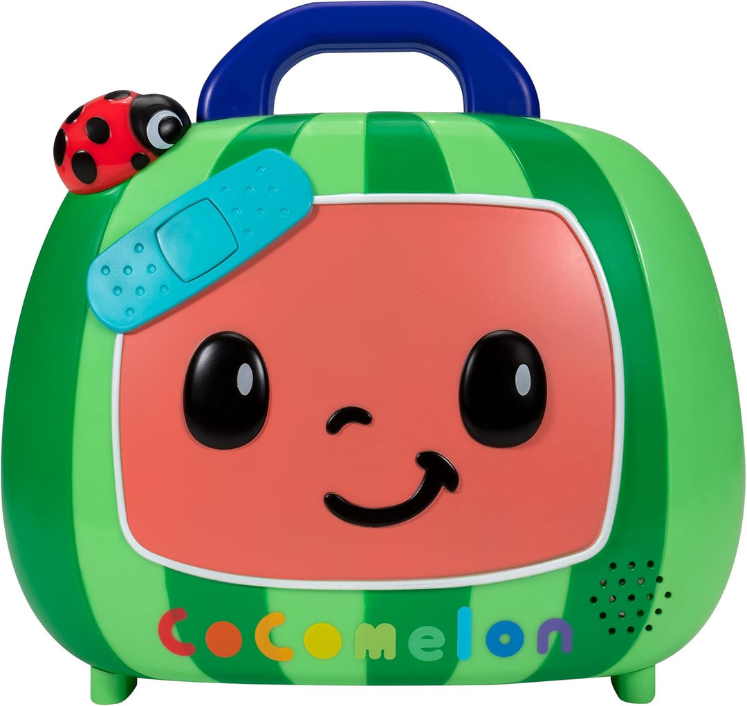 CoComelon CMW0034 Mitsing Doktorkoffer mit Sound und Zubehör für Kinder ab 2 Jahren (Englische Sprac
