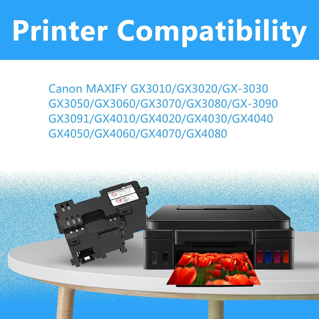 LCL Kompatibel MC-G03 Wartungskassette Maintenance Cartridge (1 Schwarz) Kompatibel für Canon MAXIFY