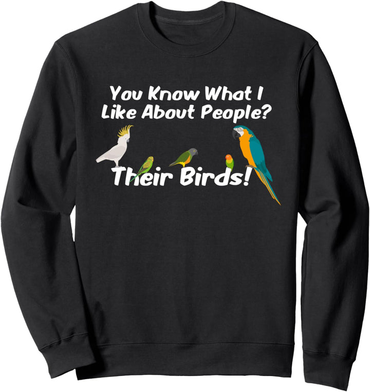 Senegal Papagei Conure Wellensittich Kakadu Liebesvogel, Ara Sweatshirt