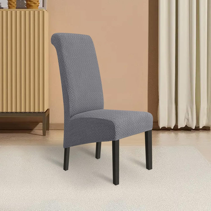 Lydevo Stuhlhussen XL 4er Set Stretch Stuhlhussen Schwingstühle XL für Esszimmerstühle Spandex Unive