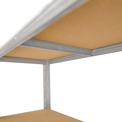 shelfplaza® 180x70x30cm HOME Schwerlastregal verzinkt/Metallregal mit 5 Böden/Kellerregal Metall, Ga