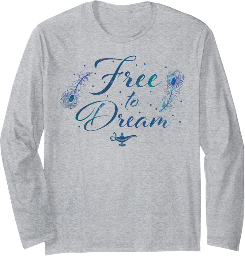 Disney Aladdin Live Action Free To Dream Feather Langarmshirt