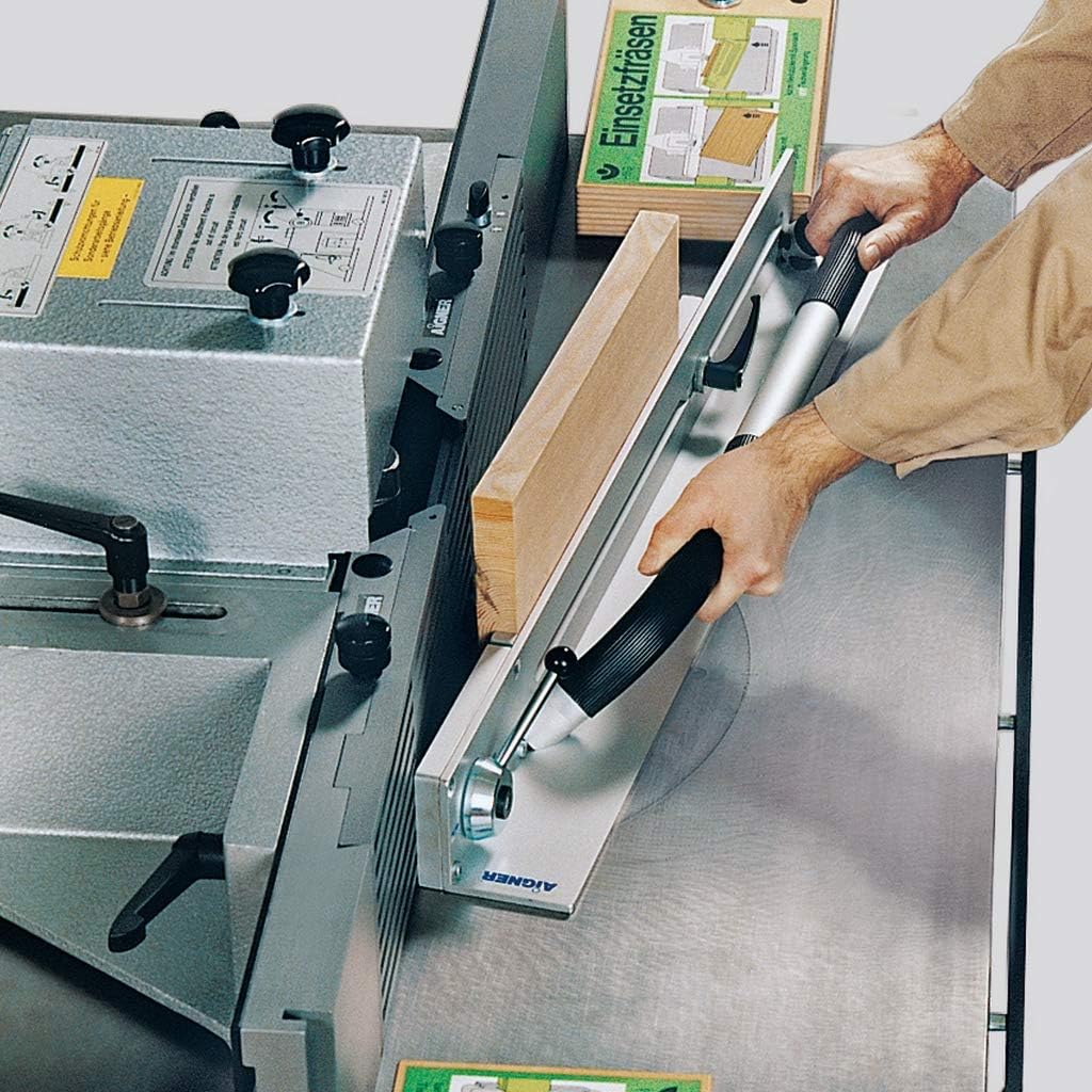 Aigner Spannlade zum Einsetzfräsen kurzer Werkstücke für Tischfräse 214283000192