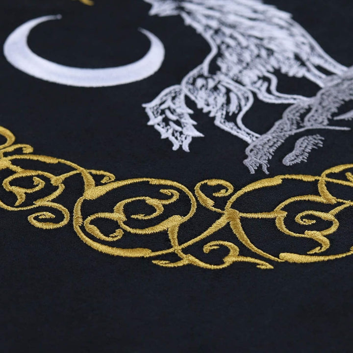 Türkei Wappen mit Wolf PREMIUM Kissen mit Füllung Fahne Türkei Flagge Dekokissen Zierkissen Mond und