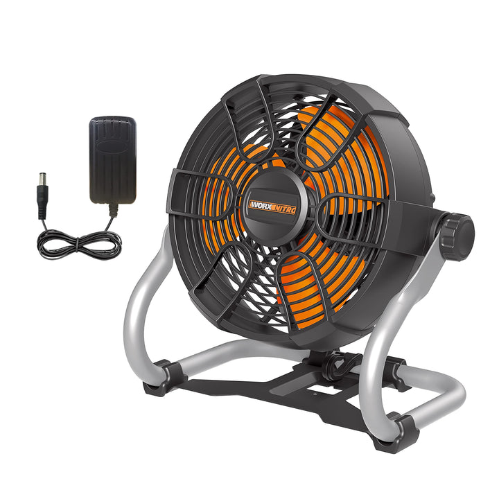 WORX WX095.9 Akku Ventilator Tischlüfter 20V Max ohne Akku und