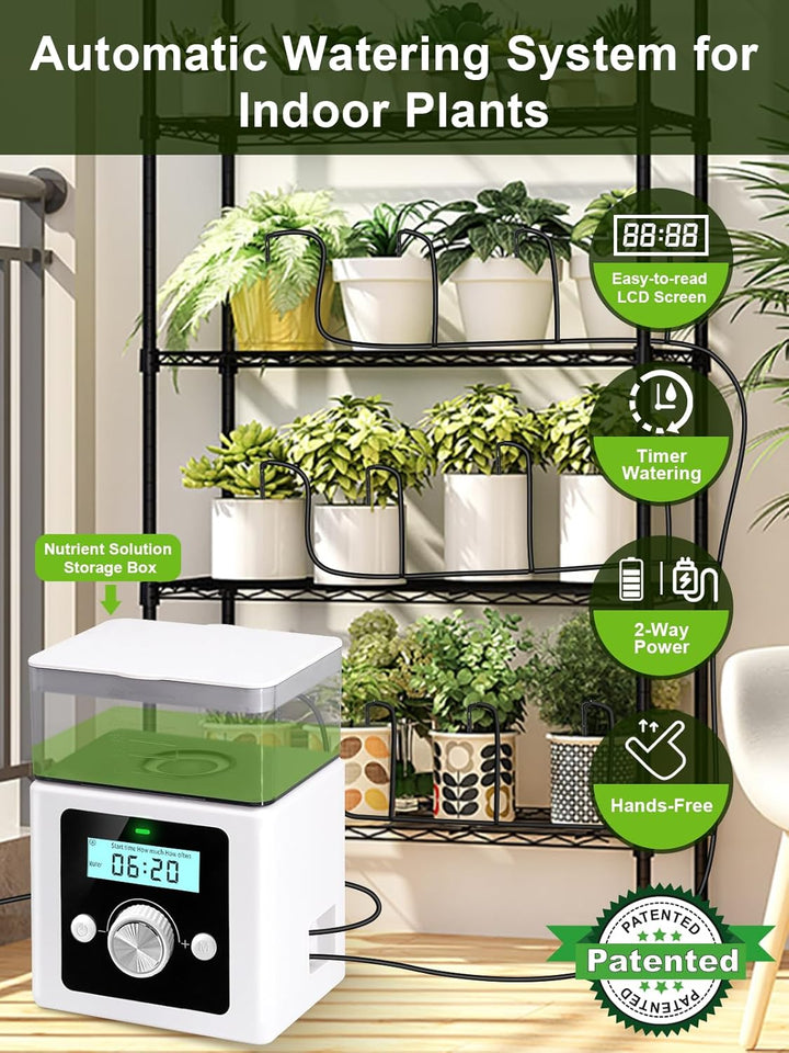 Automatisches Bewässerungssystem, Automatische Bewässerung für Zimmerpflanzen,DIY Automatisch Bewäss