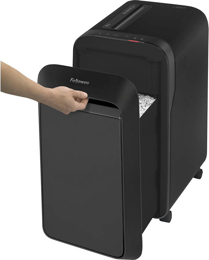 Fellowes 20 Blatt Aktenvernichter High Security (P5), Papierschredder für Büro, Powershred LX221, Mi