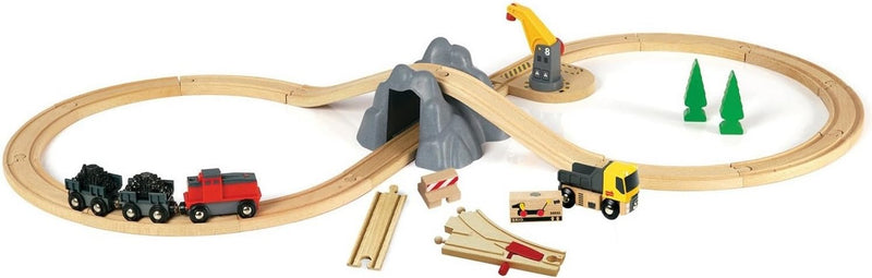 BRIO 33167 Bahn Minen Set mit Batterielok Einheitsgrösse Multi, Einheitsgrösse Multi