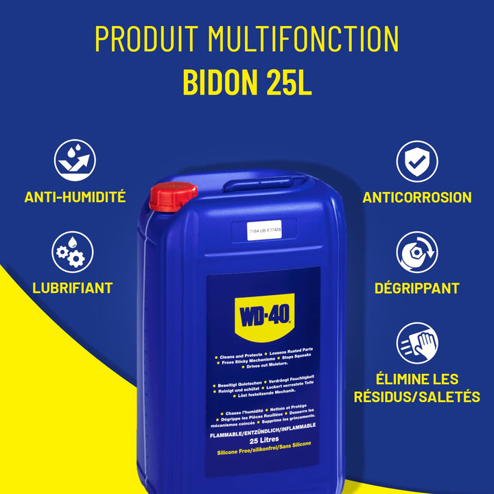 WD-40 Multifunktionsprodukt Kanister 25 Liter