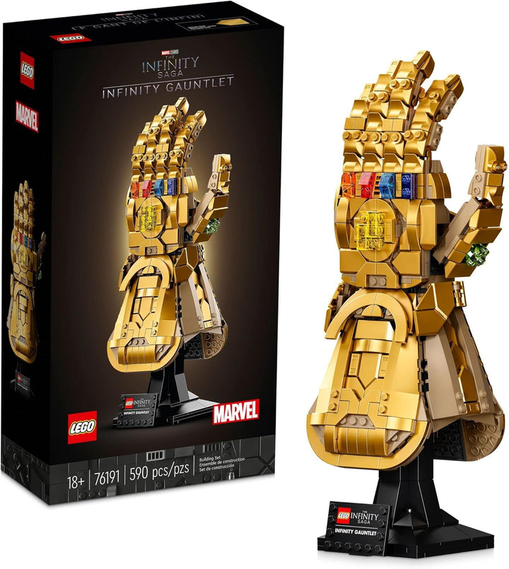 LEGO Marvel Infinity Gauntlet 76191 Collectible Building Kit; Thanos Right Hand Gauntlet Model with