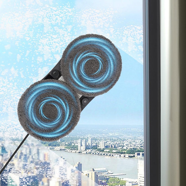 Fensterreiniger Fensterputzer Window Cleaner für Fensterreinigung mit Fernbedienung 2800 Pa Saugkraf