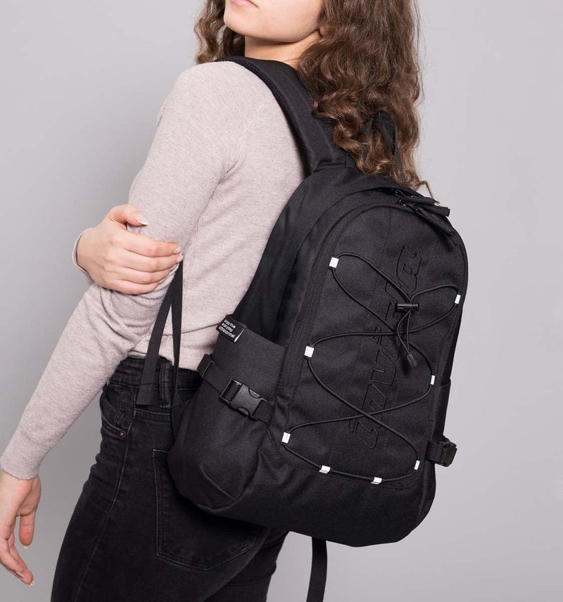 INVICTA ACT SMALL Rucksack aus nachhaltigem Stoff, Praktisch & Unisex, mit Laptopfach, Büro, Reise,