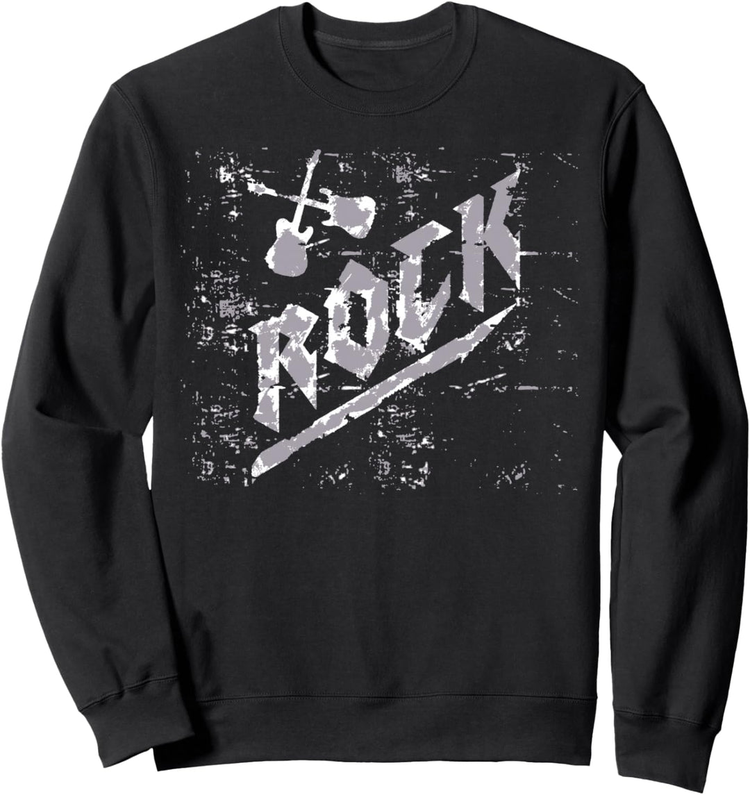 Rock Gitarren Kids Konzert Rock'n Roll Jungen Kinder Party Sweatshirt