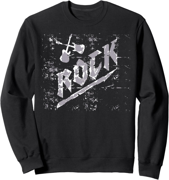 Rock Gitarren Kids Konzert Rock'n Roll Jungen Kinder Party Sweatshirt