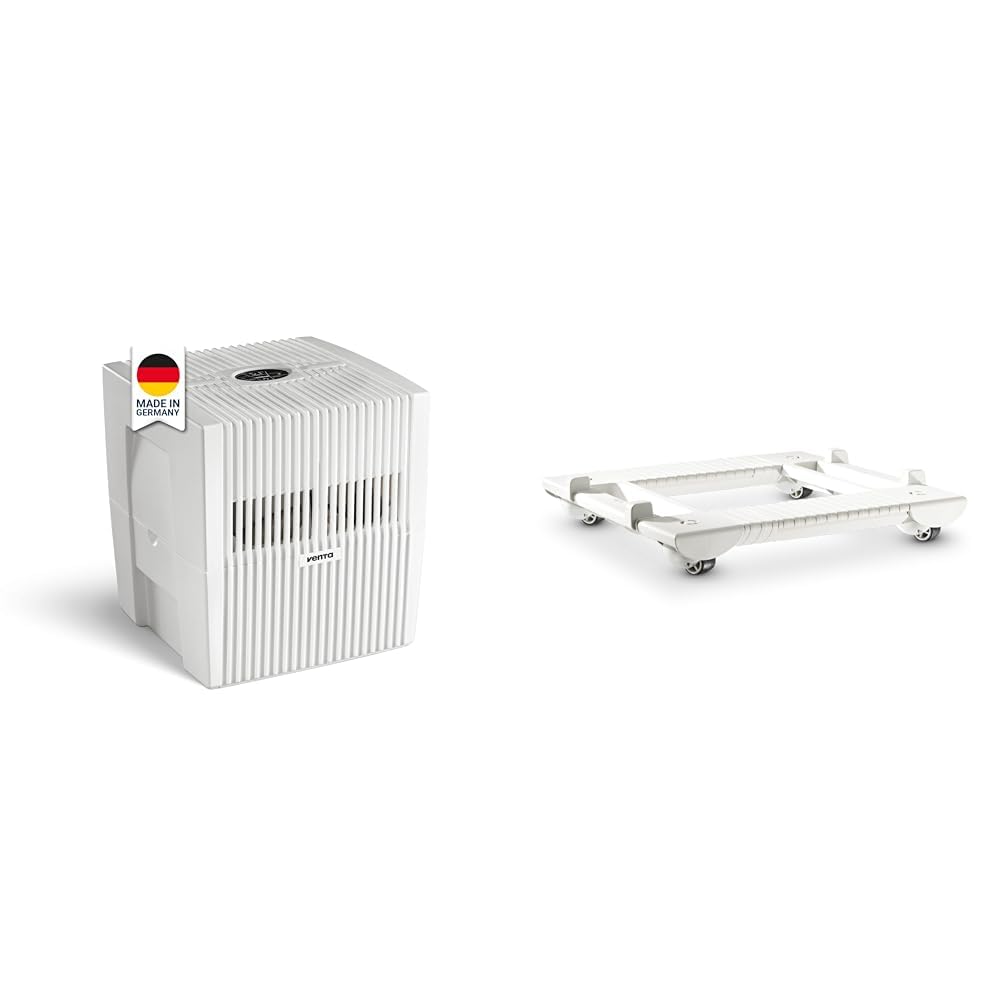Venta Luftwäscher Comfort Plus LW25, Luftbefeuchtung und Luftreinigung (bis 10 µm Partikel) für Räum