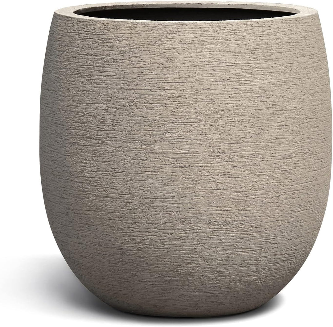 ESCHBACH® Pflanzkübel HIGH BALLOON 30 Sabbia Beige Rund * 30 x 30 x 30 cm * 10 Jahre Garantie 30x30x