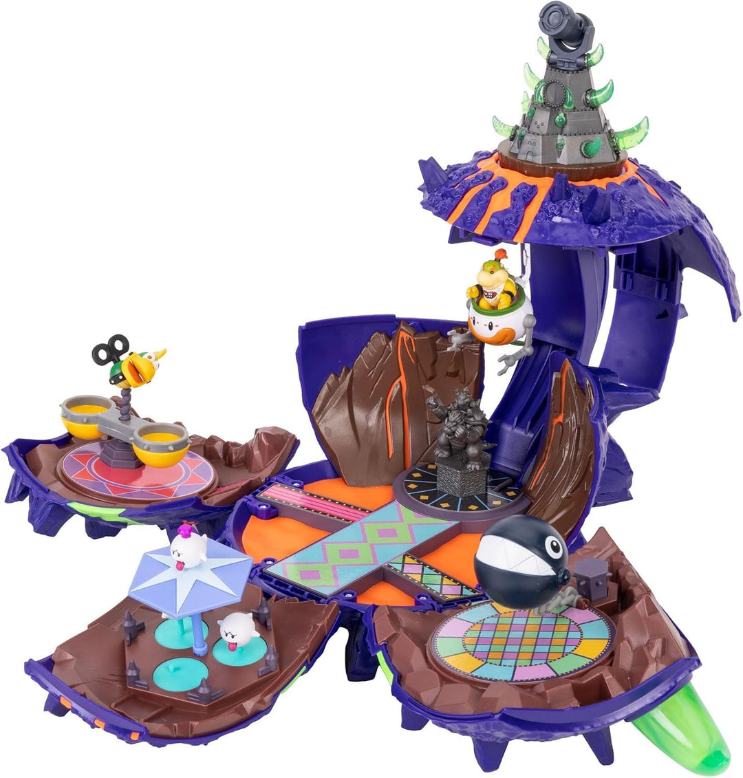 THE SUPER MARIO BROS. MOVIE Deluxe Wonder Bowser Jr. Planet-Spielset