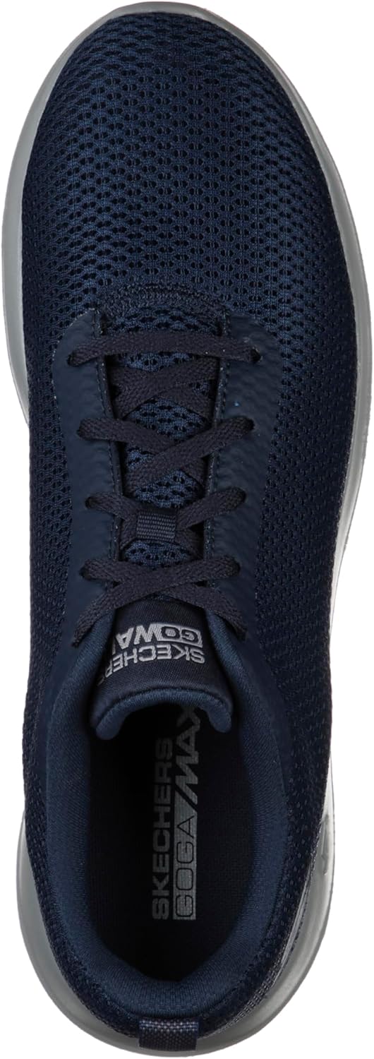 Skechers Herren Go Walk Max Effort-Athletic Air Mesh Performance Walking Shoe Sneaker 39.5 EU Blau N