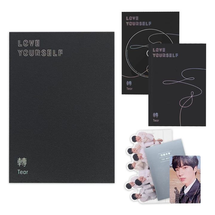 BTS 3rd Album - LOVE YOURSELF 轉 TEAR [ Y ver. ] CD + Photobook + Mini Book + Photocard + Standing Ph