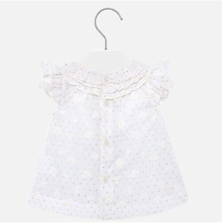 Mayoral Baby-T-Shirt, T-Shirt für Mädchen und Jungen, 6-24 Monate, Kurzarm, Rosa und Gelb, Baumwolle