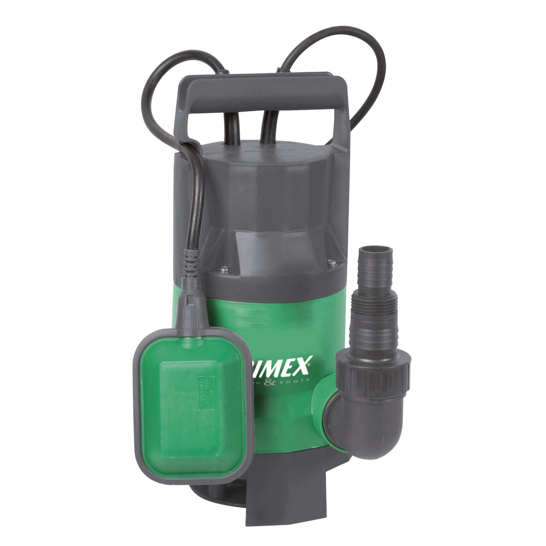 Ribimex PRPVC400C Schmutzwasser-Tauchpumpe, 400 W, Grün/Grau