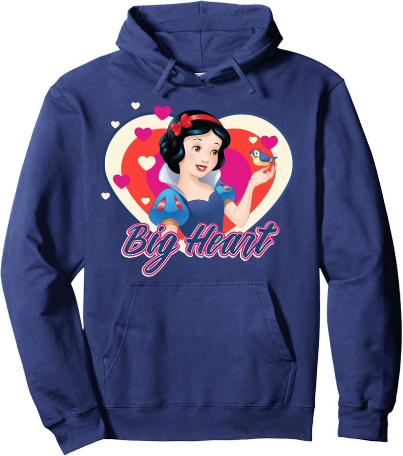 Disney Snow White Big Heart Cartoon Heart Portrait Pullover Hoodie