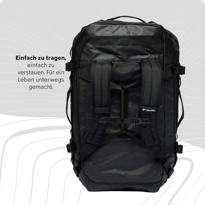 Columbia Unisex Landroamer Duffel Seesack (1er Pack) Einheitsgrösse Schwarz, Einheitsgrösse Schwarz