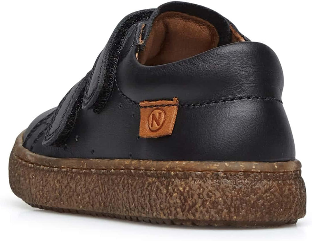 Naturino Carex VL-Sneakers aus Leder 21 EU Schwarz, 21 EU Schwarz