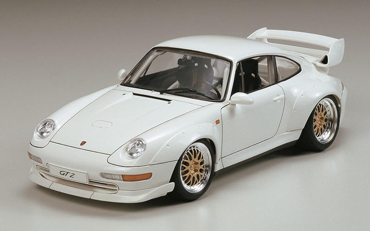 Tamiya Porsche Fahrzeug 300024247 911GT2 Club Sport/Strassenversion Automodell Bausatz 1:24, Unlacki