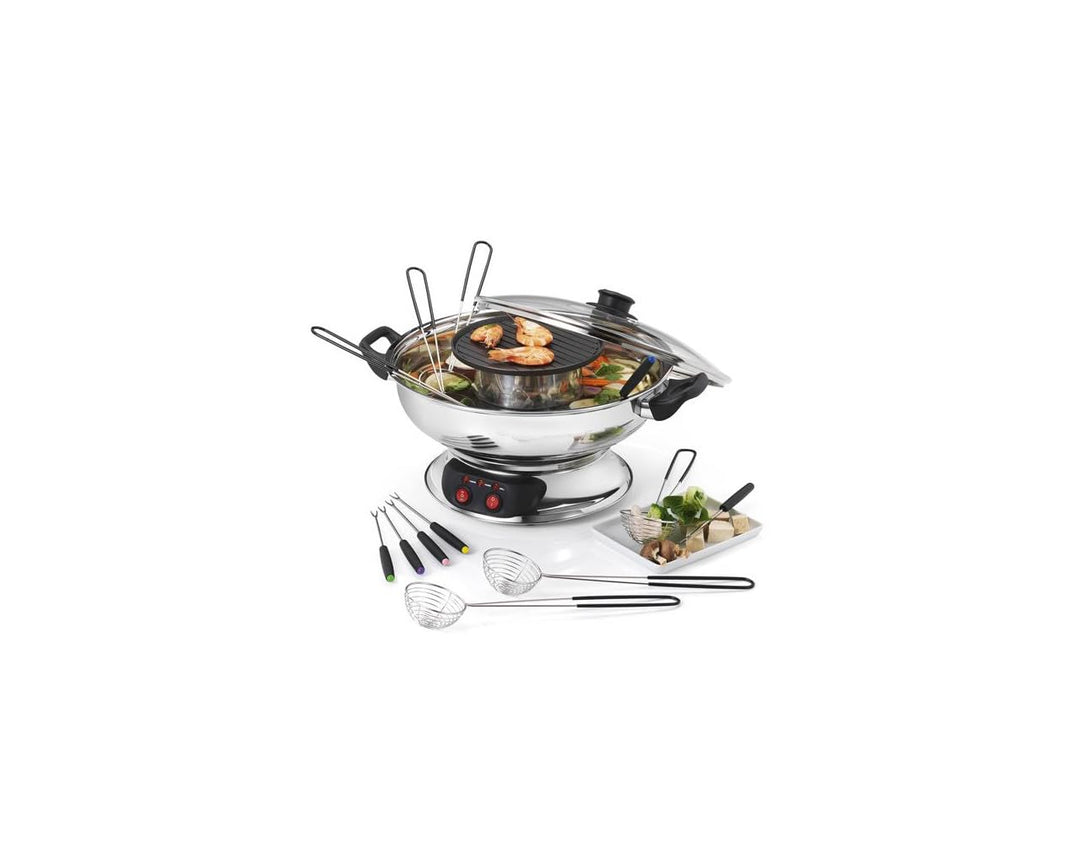 Fondue-Set 1950w 6 Gabeln - KCPFONDASIA