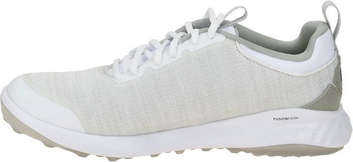 PUMA Herren Fusion Pro Golfschuh 41 EU Puma Weiss Puma Silber Flach Hellgrau, 41 EU Puma Weiß P