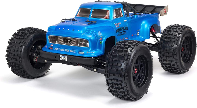 ARRMA 1/8 Notorious 6S V5 4WD BLX Stunt RC Truck mit Spektrum Firma RTR (Sender und Empfänger inklus