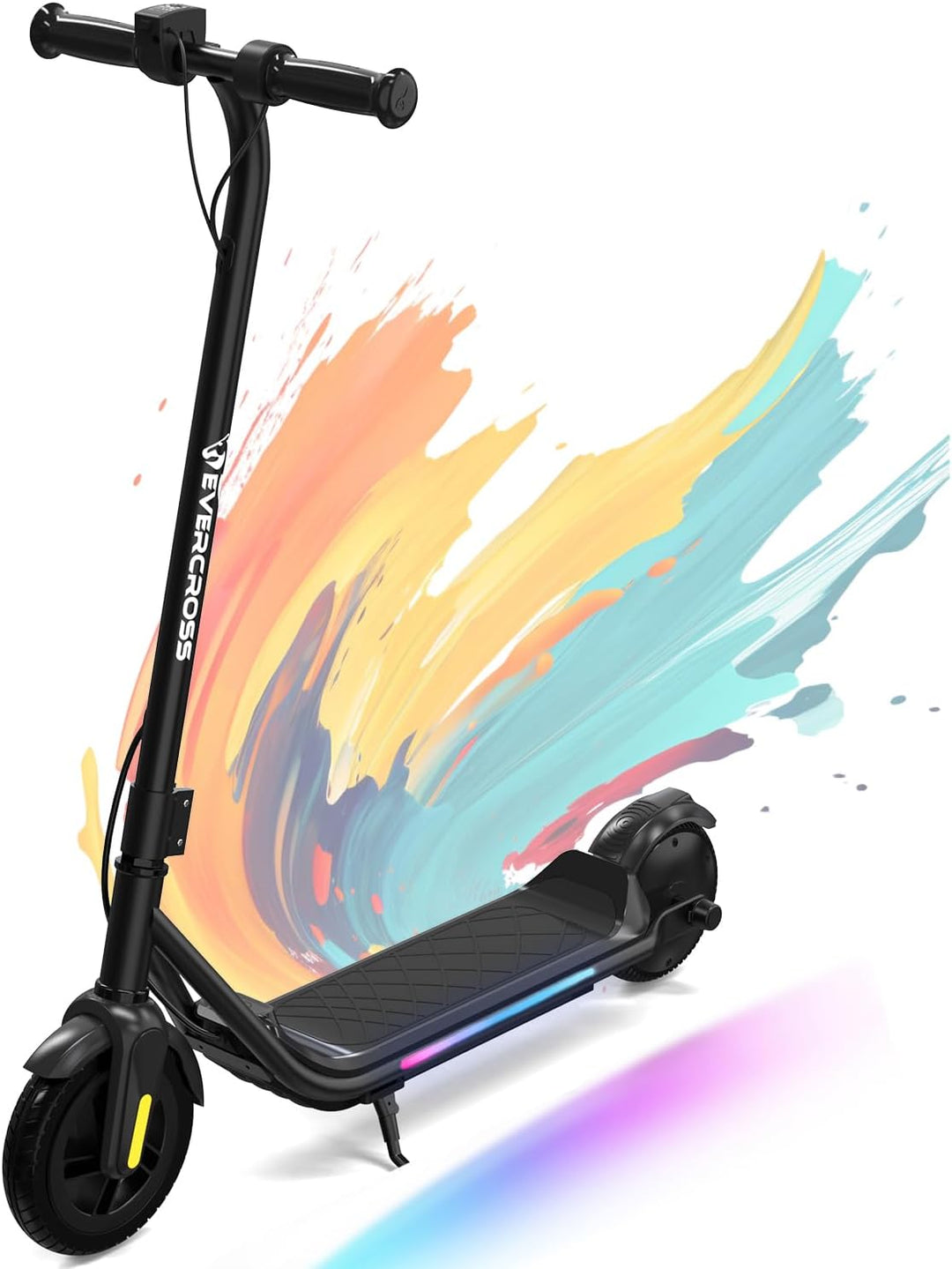 EVERCROSS E6 Elektroroller für Kinder, 7" Leichter E-Scooter für 6-12 Jahre, Elektroscooter mit Eine