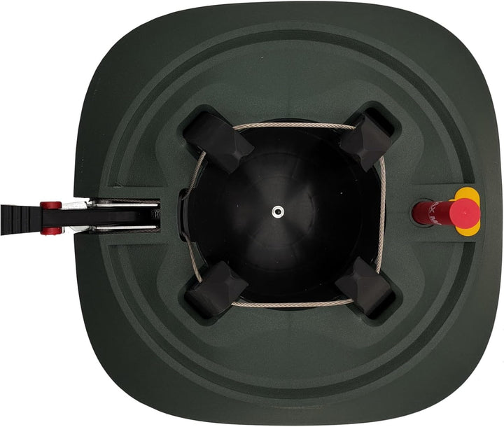 BURI Weihnachtsbaumständer Christbaumständer 2,20 m Baumhöhe - Baumständer Modell 2024 mit Fusspedal