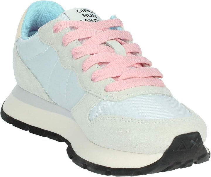 SUN68 Unisex Ally Solid NylonSneaker 41 EU Weiss, 41 EU Weiß
