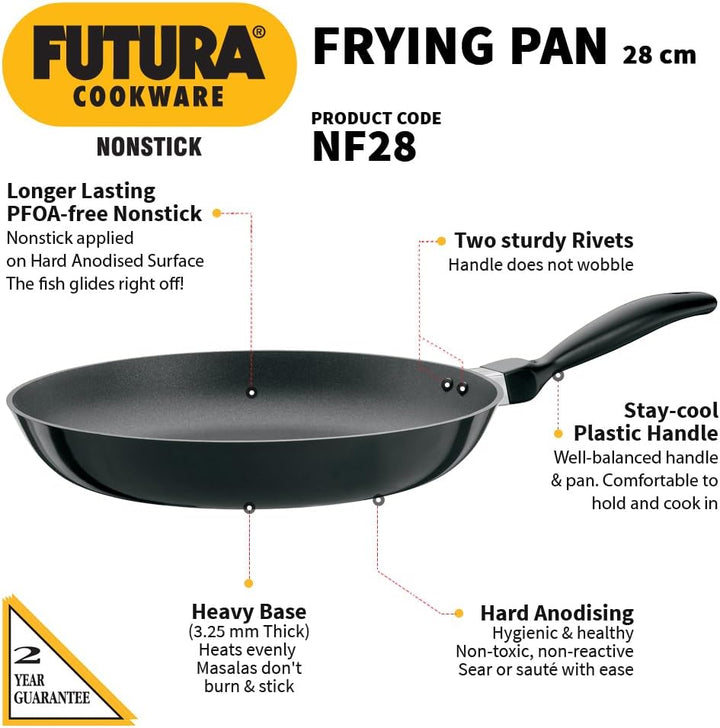 Hawkins Futura Non-Stick Frying Pan, 30cm