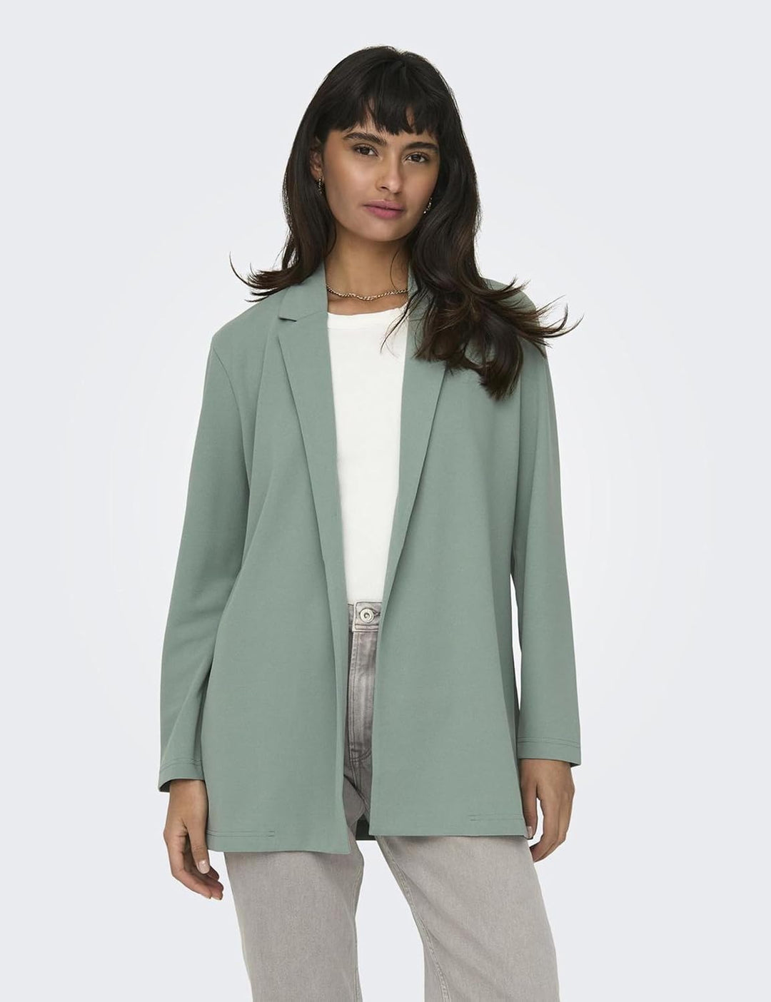 JDY Damen leichte Jacke Blazer JDYGeggo Damensakko M Chinois Green, M Chinois Green