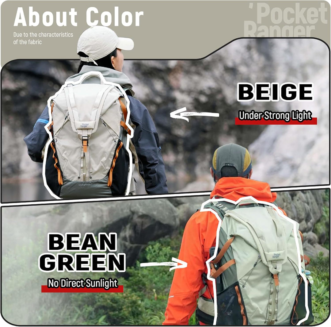VSGO Pocket Ranger Kamera Tasche, Outdoor Kamera Rucksack mit faltbarem Futter spiegellose/DSLR Kame
